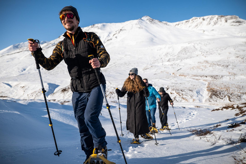 Akureyri: Snowshoe Hiking Tour with Guide
