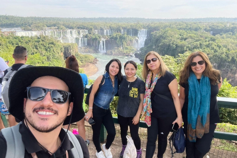 Journée complète aux chutes d'Iguazu (Brésil et Argentine)Excursão em ambos os lados das Cataratas do Iguaçu, mesmo di