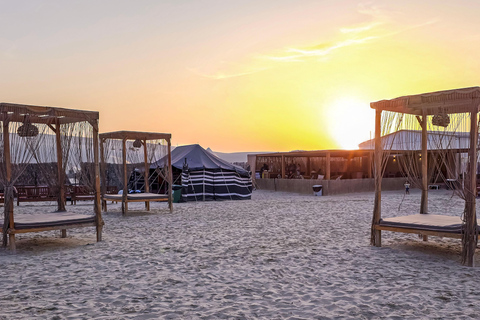 Doha: Wüstensafari, Abendessen vom Buffet &amp; ÜbernachtungsmöglichkeitDoha: Wüstensafari &amp; Abendessen vom Buffet im Camp