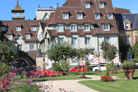 Honfleur &amp; Deauville Private Halbtagestour im Seitenwagen (3H30)