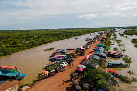 Village flottant de Kampong Phluk : Visite privée au coucher du soleil