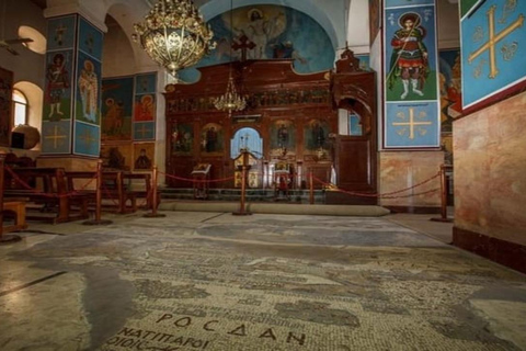 De Amã: Excursão de um dia a Madaba, Monte Nebo e Mar Morto