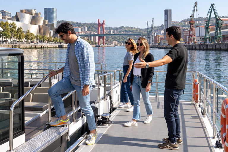 Bilbao: Old Town Tour, Guggenheim Museum & River Cruise Upgrade Option English Guide