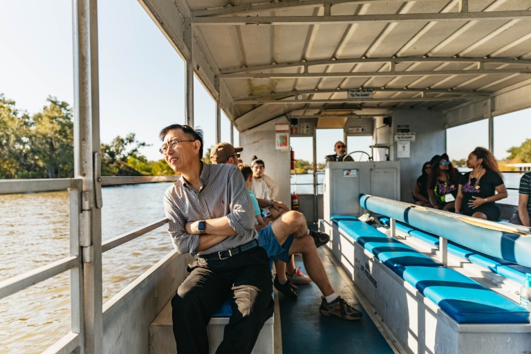 Moerastocht door New Orleans per rondvaartbootOntmoet op het ontmoetingspunt
