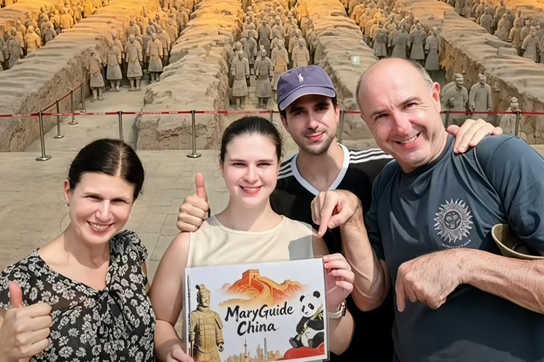 Terracotta Army Ticket + Optional English Guide with Headset Terracotta Army Tickets+TeaTasting (No Guide,Transfer,Lunch)