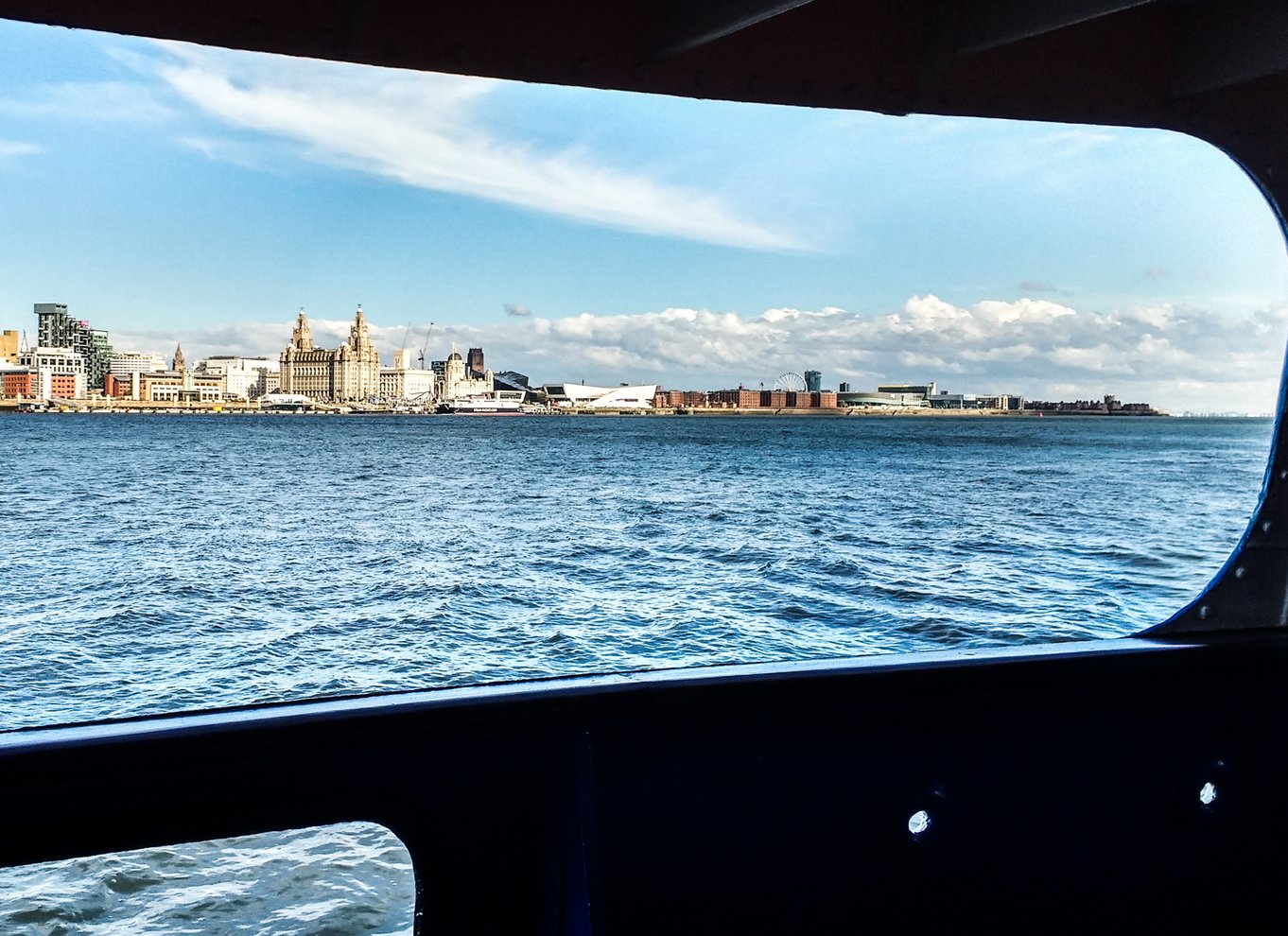 Liverpool: Sightseeing River Cruise på Mersey River