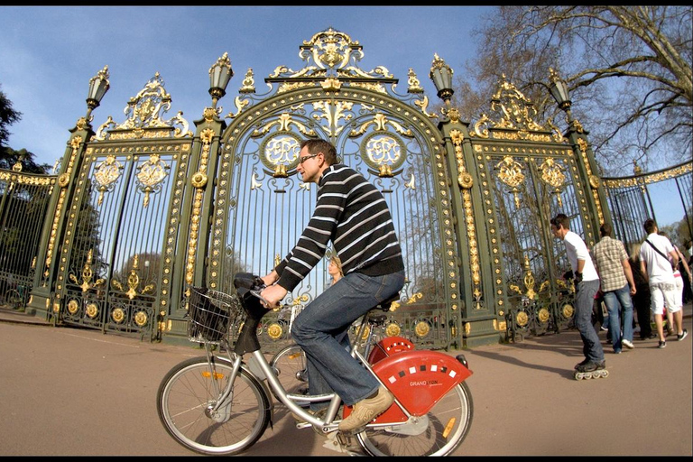 Lyon: Recorridos autoguiados en bicicleta de primera calidad con guía virtual AI