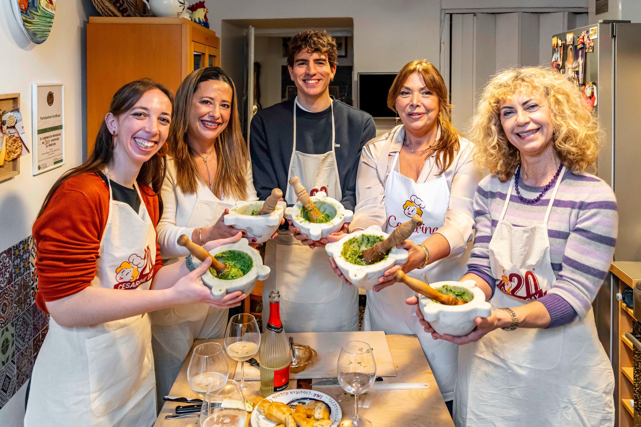 Authentischer Pesto- & Trofie-Kurs in Lerici