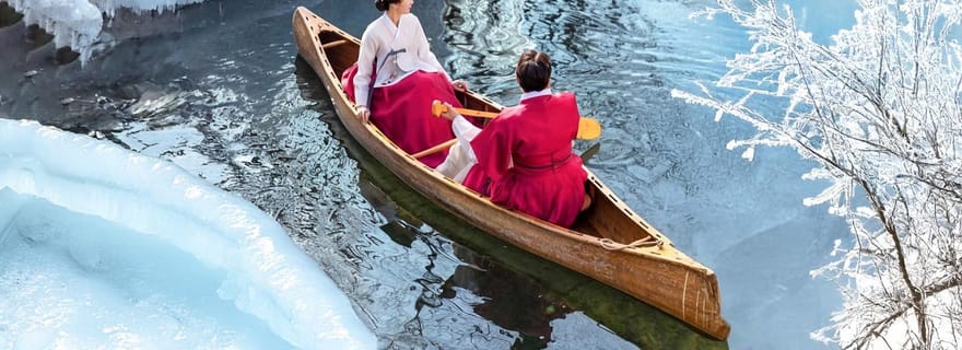 Busan : parc hivernal apaisant et excursion d'une journée (Gyeongju/Daegu)