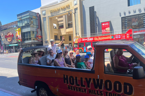 Los Angeles: Hollywood and Beverly Hills Open-Top Bus Tour