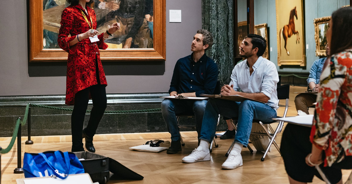 London: Before-Hours National Gallery Tour with Art Workshop | GetYourGuide