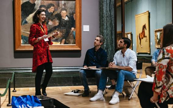 London: Vormittags-Tour durch die National Gallery mit Kunst-Workshop
