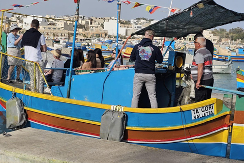 Marsaxlokk and Delimara Coast Boat Trip : incl. St.Peter's
