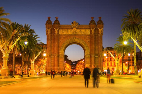 Barcelona: Tour nocturno privado con un local