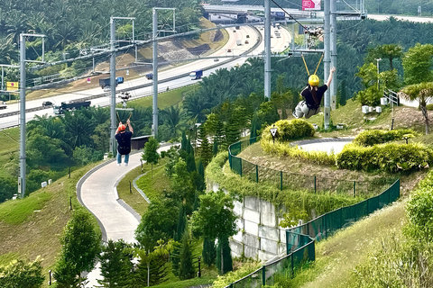 Kuala Lumpur: 5 Skyline Luge & Zipline with private Transfer