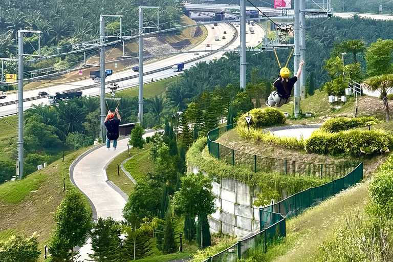 Kuala Lumpur: 5 Skyline Luge & Zipline with private Transfer