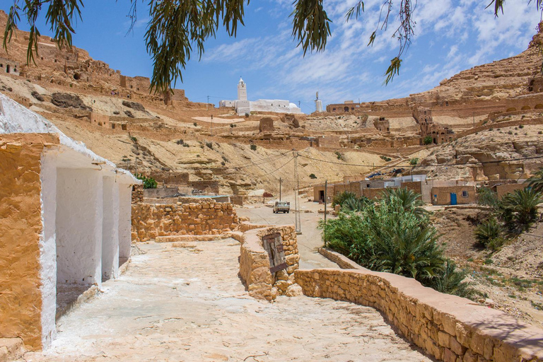 Vanuit Tunis en Hammamet: 2-daagse tour naar Ksar Ghilane en Tataouine