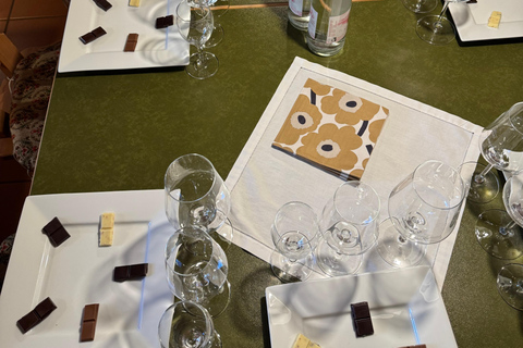 Chocolate and wine tasting at the Stefan Sauer winery in Nordheim am Main