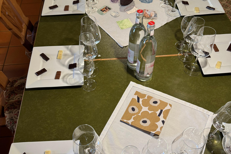 Chocolate and wine tasting at the Stefan Sauer winery in Nordheim am Main