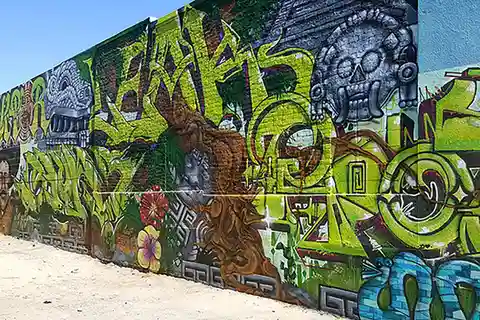 Los Angeles: Graffiti- och muralmålningscykeltur i Arts District