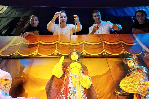 Syracuse: Sicilian Puppet Show with visit behind the scenes