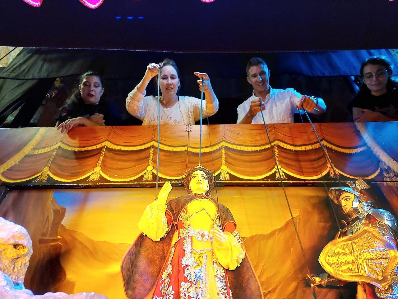 Syrakus: Sizilianische Puppenshow mit Blick hinter die Kulissen
