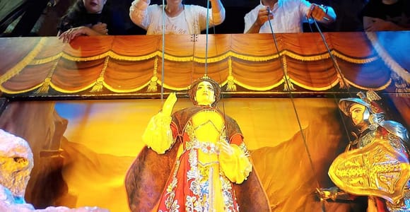 Syrakus: Sizilianische Puppenshow mit Blick hinter die Kulissen