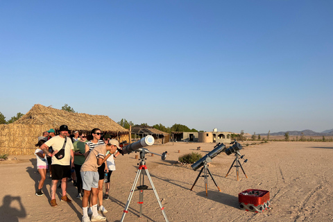 Passeio de camelo com pôr do sol e observação de estrelasServiço de busca no hotel em Hurghada