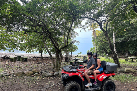 Costa Rica: ATV Adventure with Waterfall and Beach Stops Double ATV