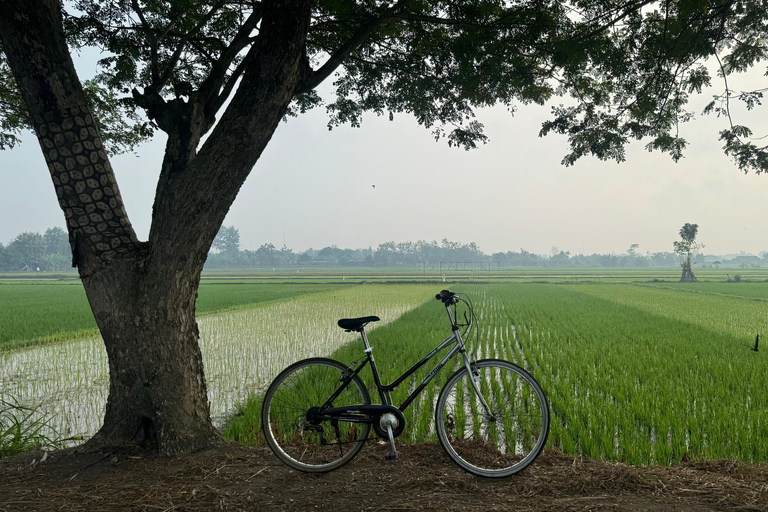 Yogyakarta: Village Cycling Tour with Local Snacks