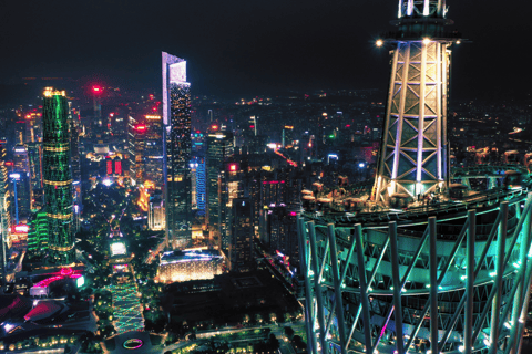 Guangzhou: Canton Tower Observation Deck and Thrill Rides 488m Outdoor Observation Ticket