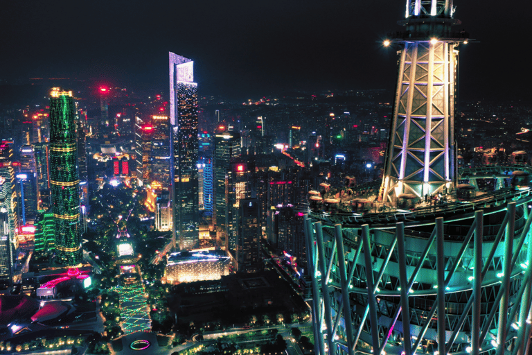 Guangzhou: Canton Tower Observation Deck and Thrill Rides 488m Outdoor Observation Ticket