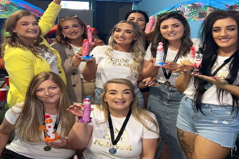 Belfast: Private Clay Mould Painting Party with Host (BYOB) Pimp My Privates schedule
