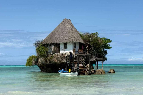 Zanzibar: Salaam Cave Turtle Swim & Dine The rock restaurant Excursions with transfer