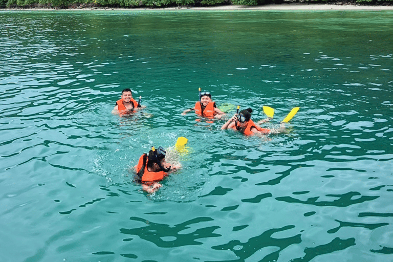 Krabi Sunrise 4 ilhas em um barco antigo de luxo (JOIN)Krabi Sunrise 4 ilhas de lancha rápida PARTICIPA