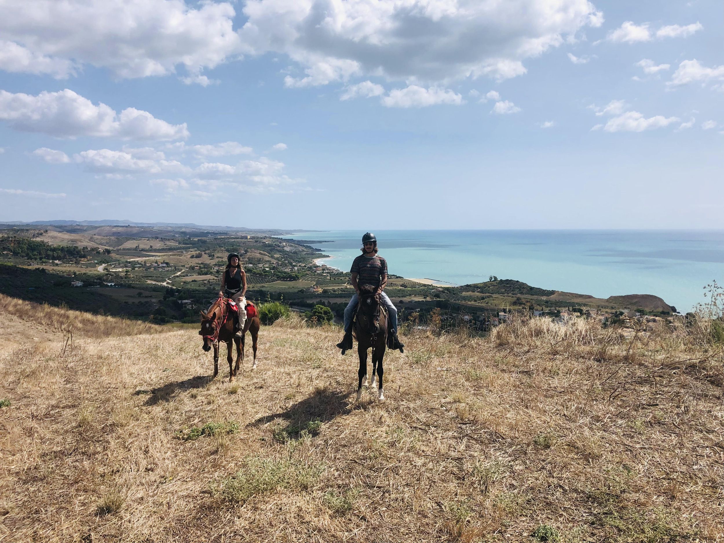 Reiten an den Stränden von Sciacca
