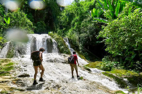 Nong Khiaw: 100 Waterfalls, Nam Ou & Khmu Village Day Tour