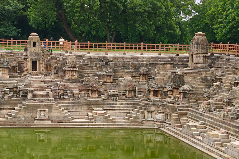 Drop Udaipur From Ahmedabad with Visit Rani Vav & Sun Temple Private Tour with AC Transportation and Dedicated Driver.