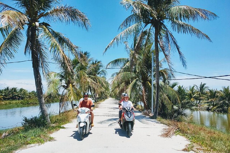 Hoi An : Pueblos Privados en Tour en Moto y Barco CestoHoi An: Tour Privado de Aldeas en Moto y Paseo en Barco