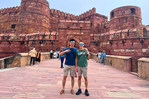 From Delhi: Private Taj Mahal & Agra Day Tour with 5* Meal Private Tour From Delhi - Car, Guide, Tickets & 5-Star Meal