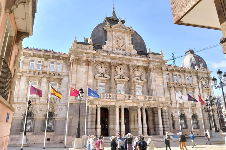 From Alicante: Day Trip to Murcia and Cartagena with Ticket to the Roman Theater From Alicante in Spanish