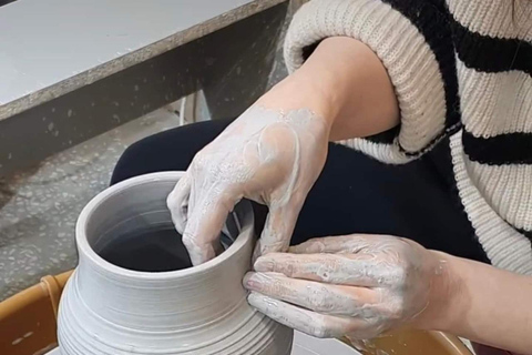 Traditional Chinese blue porcelain ceramics in Hangzhou Traditional Chinese blue porcelain in Hangzhou