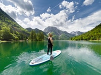 Half Day Stand-up Paddle Boarding (SUP) trip on Lake Predil - Housity