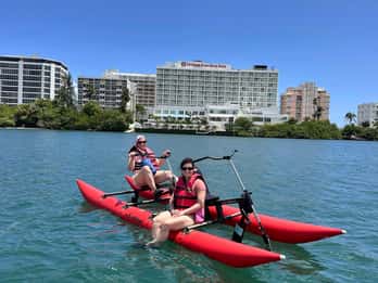 San Juan: Chiliboats-Wasserfahrrad-Tour in der Condado-Lagune