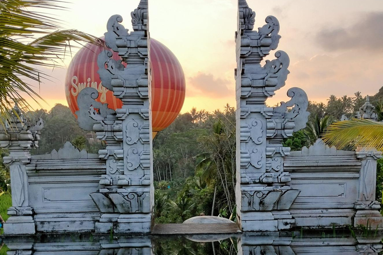 Monkey River, Ubud Market, Waterfall and Art Village Ubud Tour include Ticket