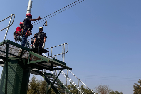 Joanesburgo: Tour de Zipline e Berço da HumanidadeJoanesburgo: passeio de tirolesa e Berço da Humanidade