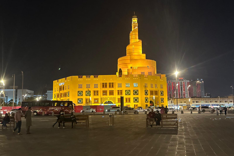 Doha : visite guidée de la ville avec balade en gondole au centre commercial Villaggio MallDoha : visite guidée de la ville en tramway avec balade en gondole au centre commercial