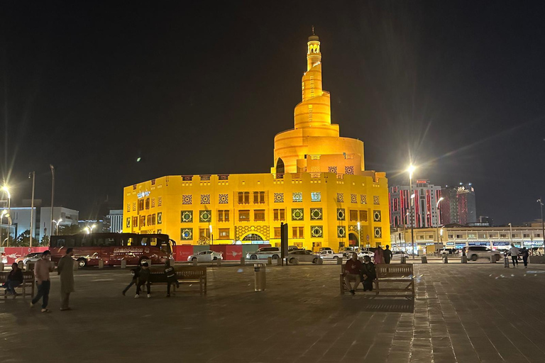 Doha : visite guidée de la ville avec balade en gondole au centre commercial Villaggio MallDoha : visite guidée de la ville en tramway avec balade en gondole au centre commercial