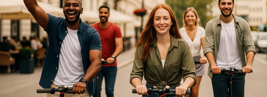 Cracovie : visite de la vieille ville en scooter (2 heures)