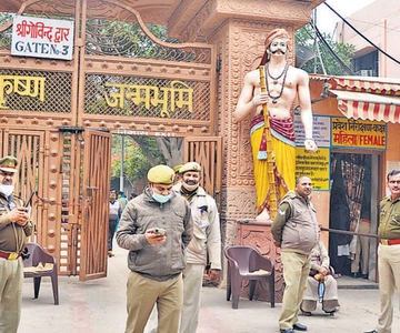 Mathura en Vrindavan Tour op dezelfde dag vanuit Delhi of Agra